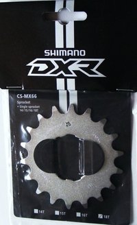 Shimano DX Ritzel CS-MX66 18T